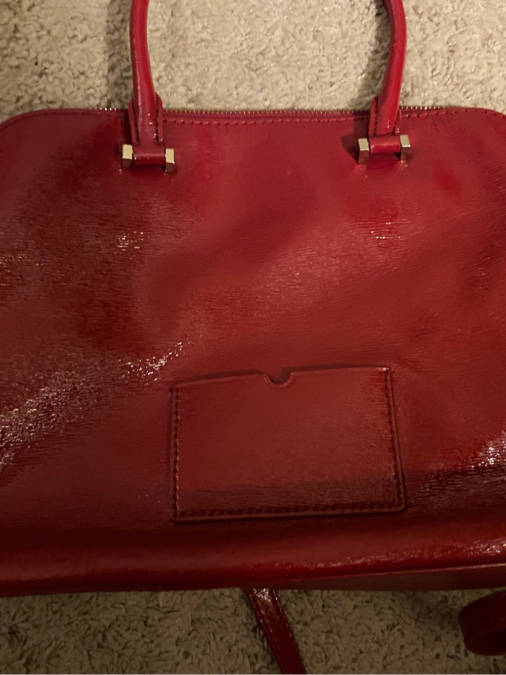 kate spade Red Patent Leather Satchel